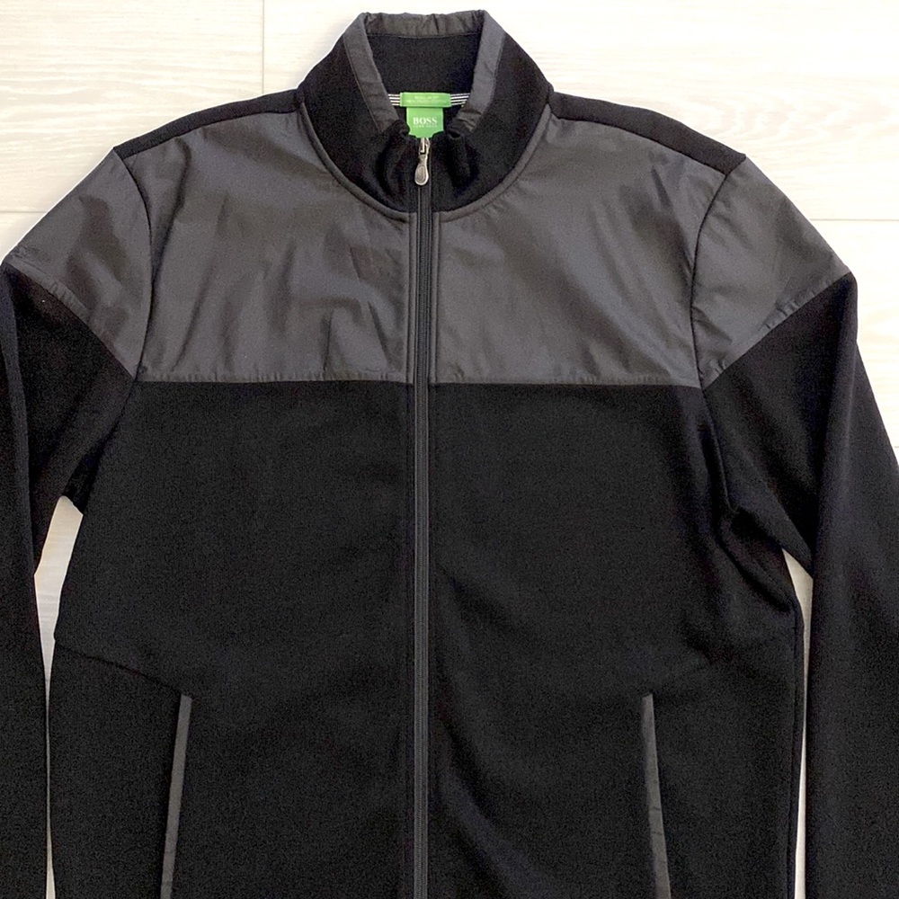 Hugo Boss Jacket Sweater Black New - Picture 4 of 7